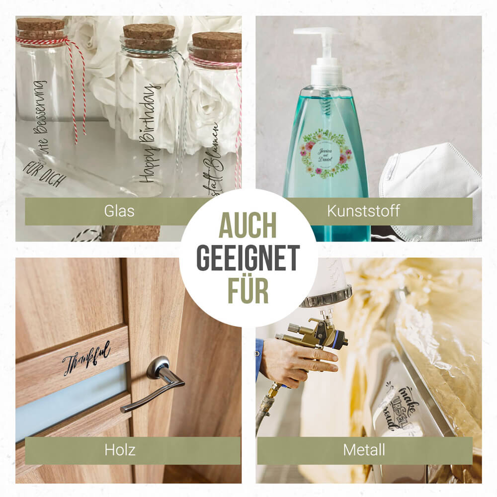 Water slide film transparent inkjet