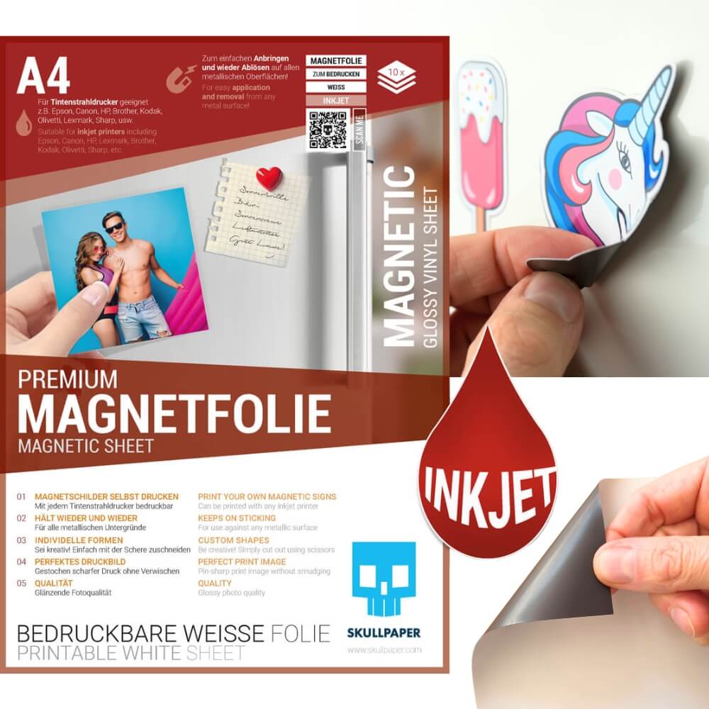 Magnetfolie Inkjet