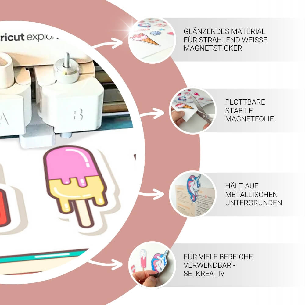Magnetfolie Inkjet