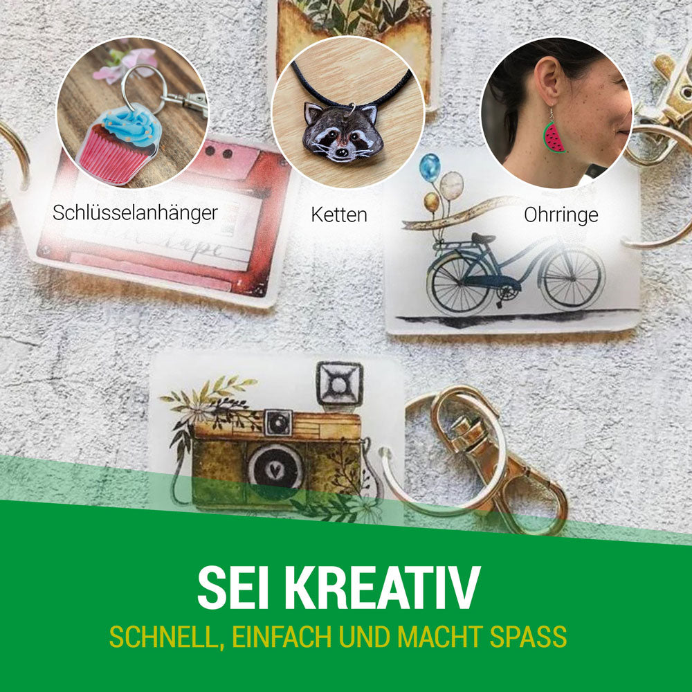 Shrink film translucent inkjet