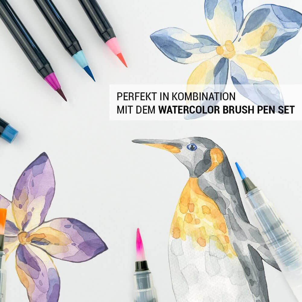 Water brush set of 6