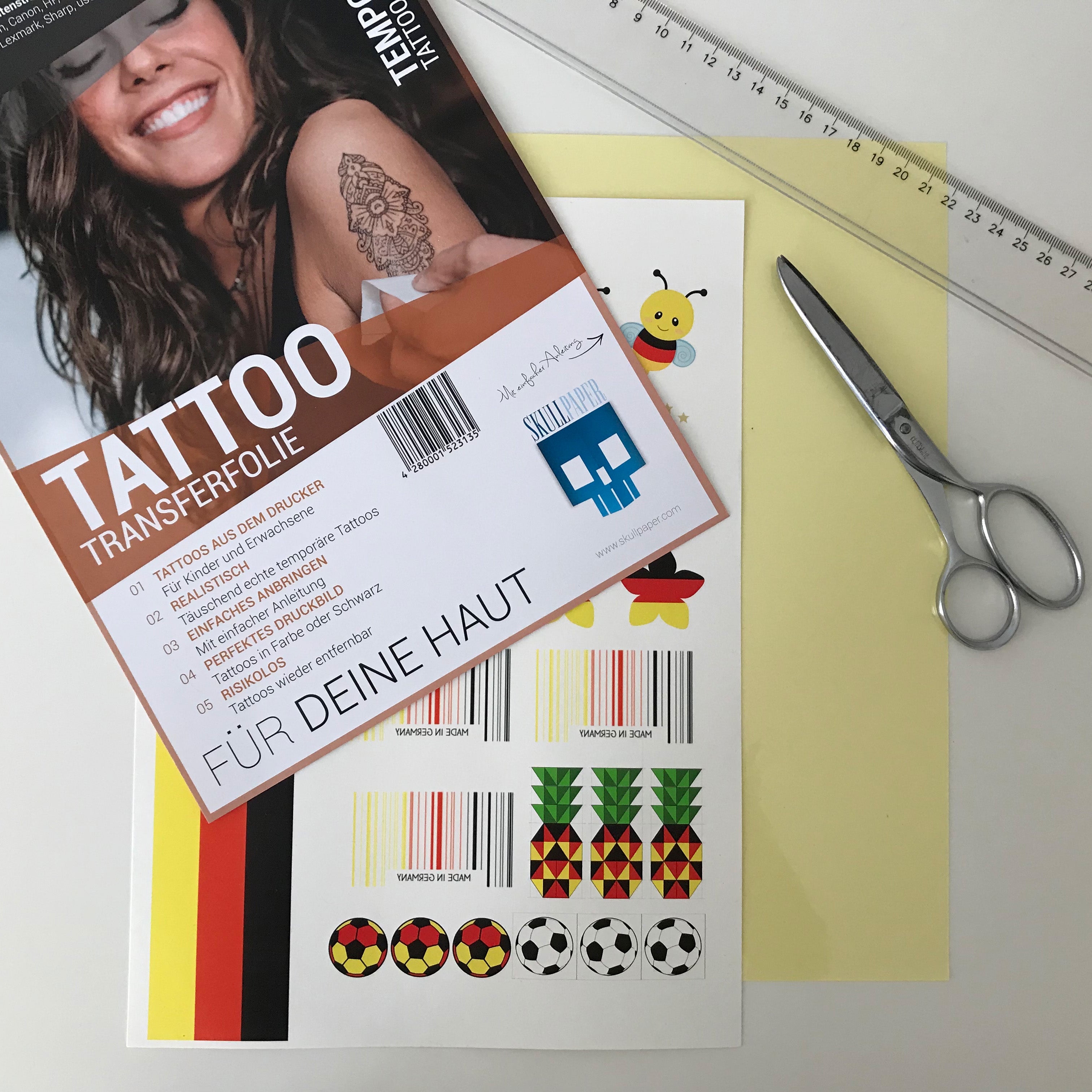 DIY Tattoo – WM-Fieber