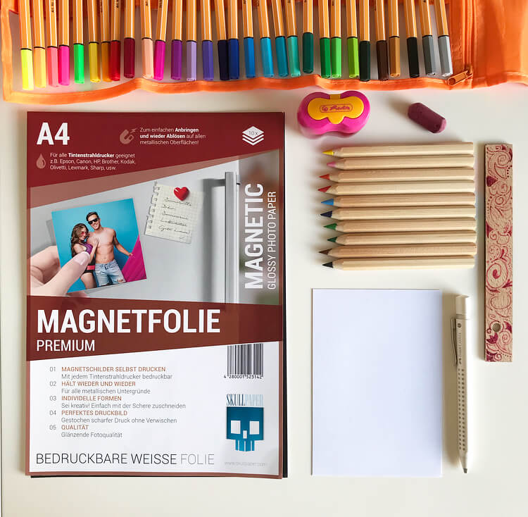 DIY Magnete mit Fotos, Zeichnungen, Letterings …