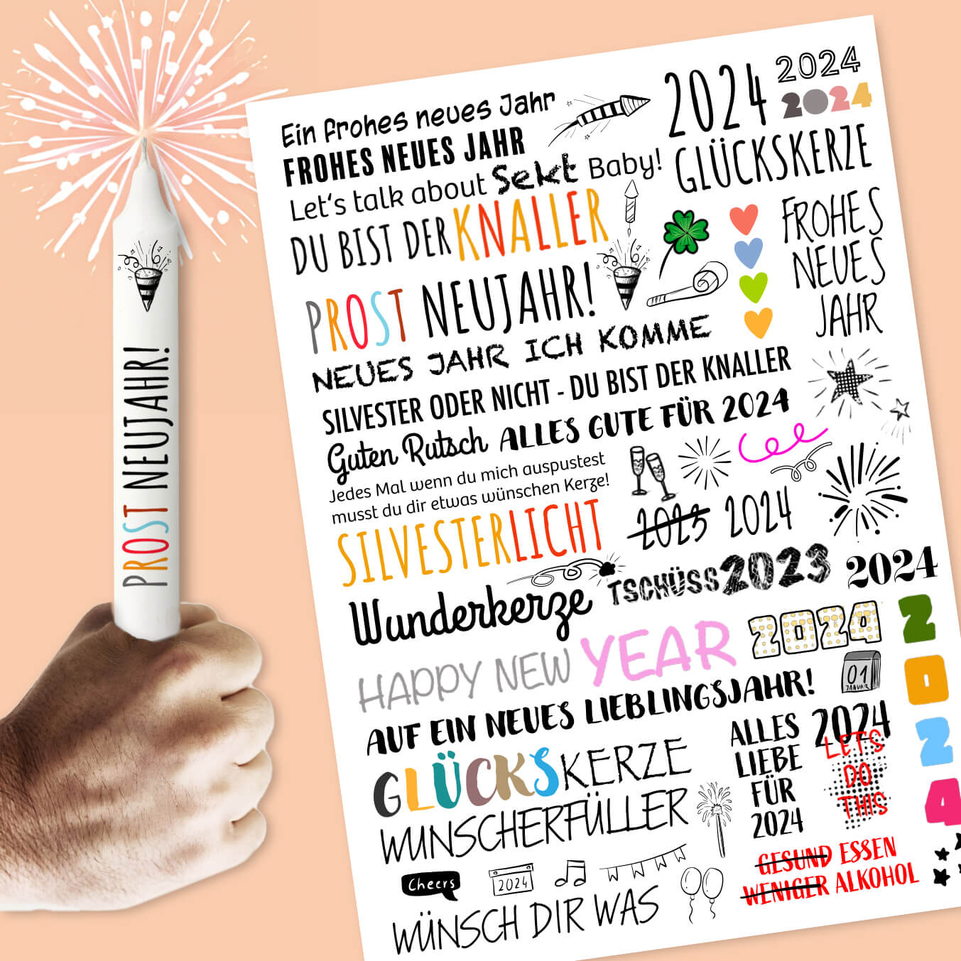 Print template "New Year NORMAN"