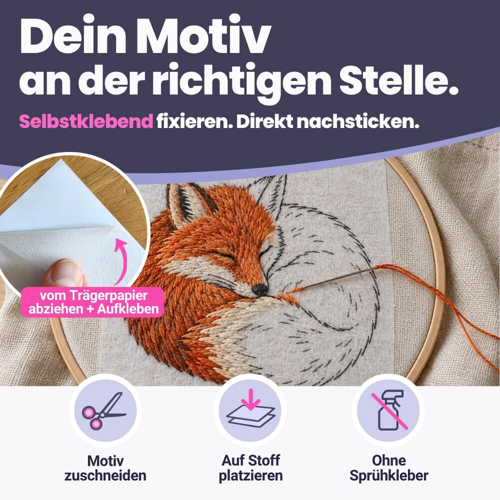 NEU: Stickvlies Inkjet/Laser